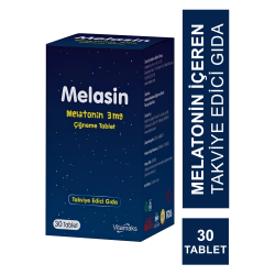 Vitamaks Melasin Melatonin 3 mg Çiğneme 30 Tablet