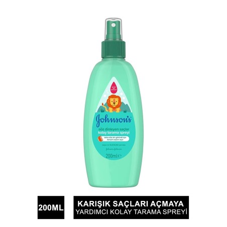 Johnsons Baby Söz Dinleyen Saçlar Kolay Tarama Spreyi 200 ml