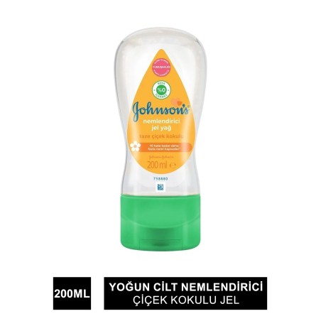 Johnsons Baby Nemlendirici Jel Yağ 200 ml
