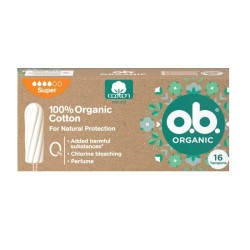 O.B Organic Süper Tampon 16 Adet