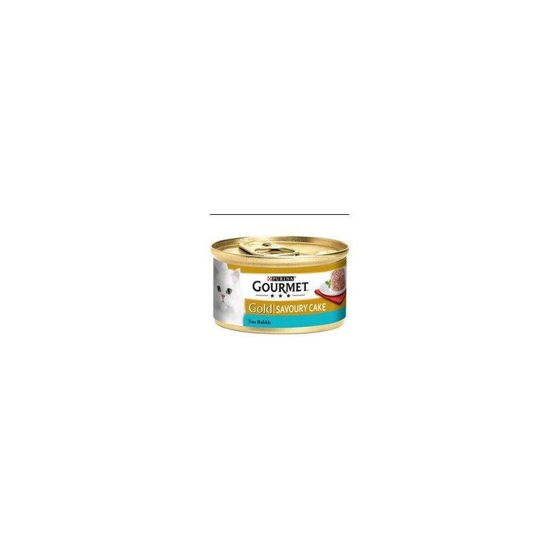 Gourmet Gold Savoury Cake Ton Balıklı Kedi Konservesi 85 Gr