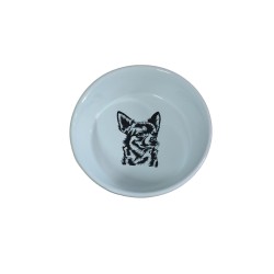 Daisy Köpek Porselen Mama ve Su Kabı 14,5*5cm