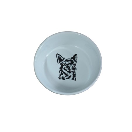 Daisy Köpek Porselen Mama ve Su Kabı 14,5*5cm