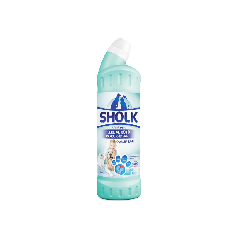 Sholk Leke ve Kötü Koku Giderici Çamaşır Suyu 750 ml