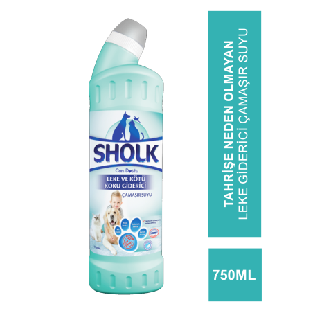 Sholk Leke ve Kötü Koku Giderici Çamaşır Suyu 750 ml