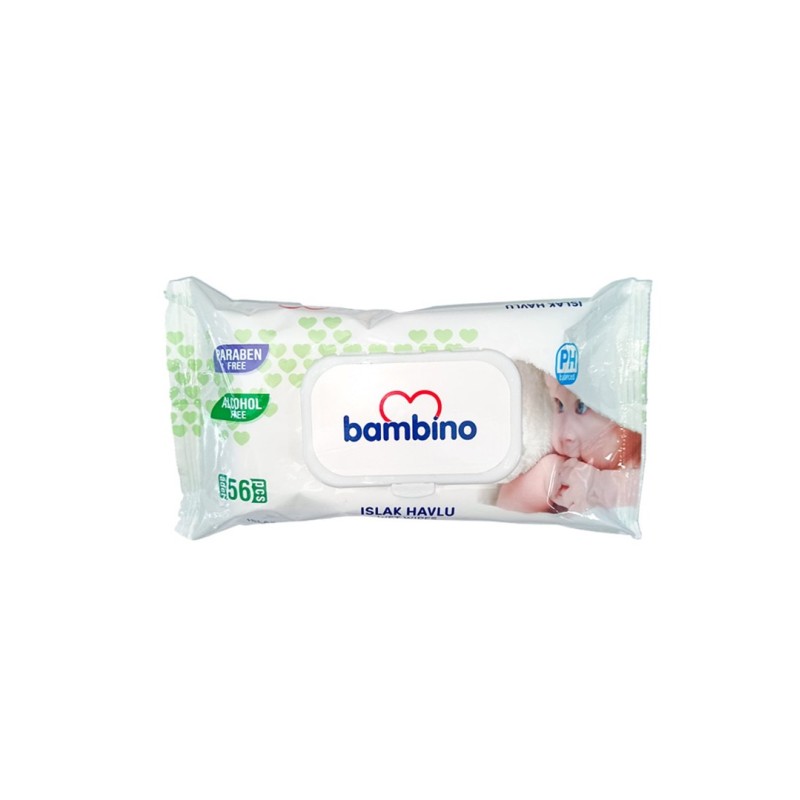Bambino Islak Havlu 56 Adet