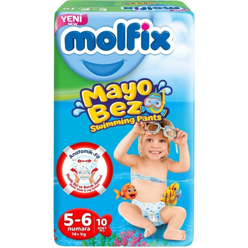 Molfix Mayo Bez Beden:5-6 (14+Kg) 10 Adet