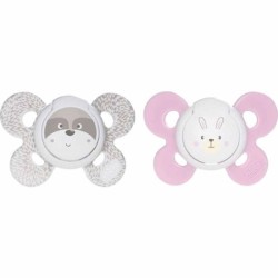 Chicco PhysioForma Comfort Silikon Emzik (0-6 Ay) 2'li - Kız