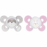 Chicco PhysioForma Comfort Silikon Emzik (0-6 Ay) 2'li - Kız