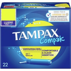 Tampax Compak Normal Tampon 22 Adet