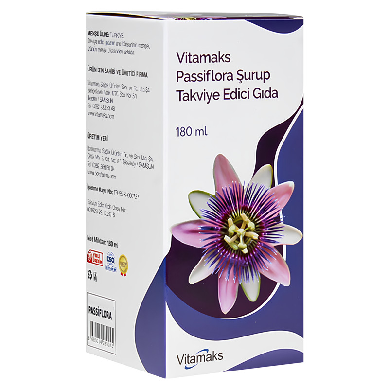 Vitamaks Passiflora Şurup 180 ml