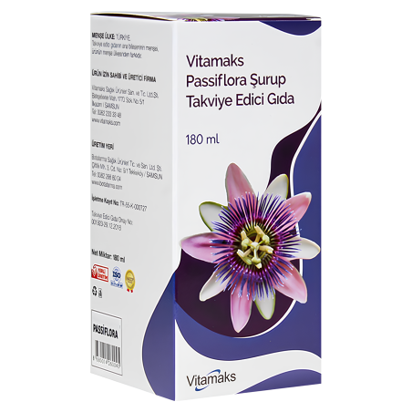 Vitamaks Passiflora Şurup 180 ml