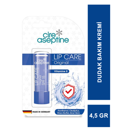 Cire Aseptine Orijinal Dudak Bakım Kremi 4,5 gr