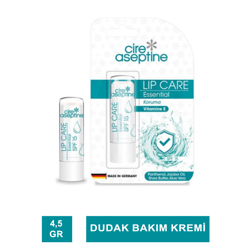 Cire Aseptine Essential Spf15 Dudak Bakım Kremi 4,5 gr