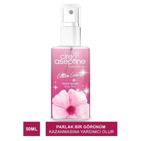 Cire Aseptine Cotton Candy Vücut Spreyi 50 ml