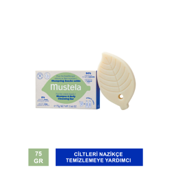 Mustela Katı Şampuan ve Vücut Temizleme Barı 75gr