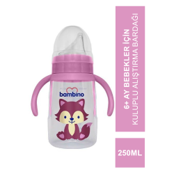 Bambino Kulplu Alıştırma Bardağı 6+ Ay ( P6259 )