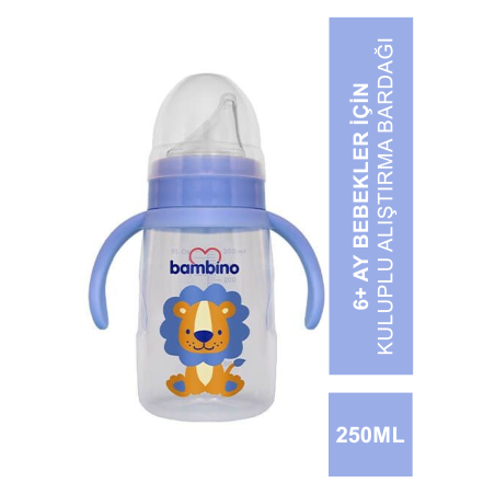 Bambino Kulplu Alıştırma Bardağı 6+ Ay ( P6259 )