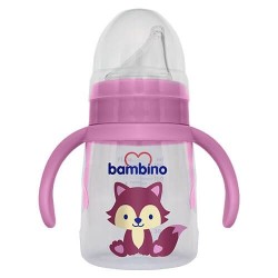 Bambino Kulplu Alıştırma Bardağı 6+ Ay 180 ml ( P6242 )