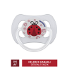 Bambino Desenli Kelebek Damaklı Emzik 0-6 Ay ( P2497 )
