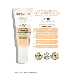Bioxcin Sun Care Yağlı Ciltler İçin Renkli Güneş Kremi Spf50+ 50ml