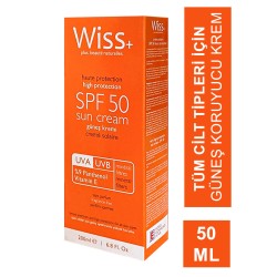 Wiss Sun Güneş Kremi Spf50+ 200 ml