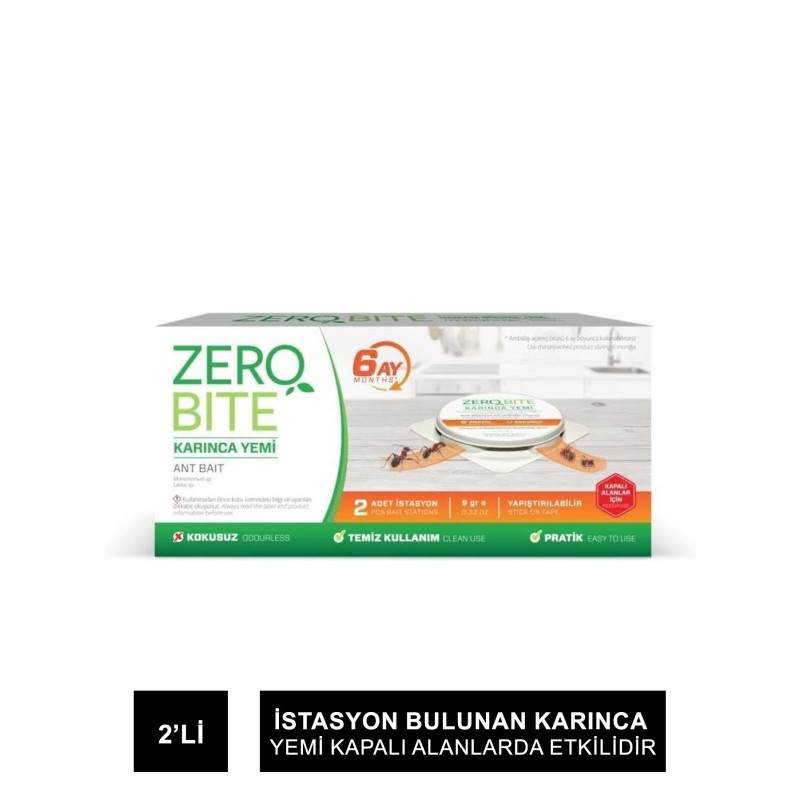Zerobite Karınca Yemi 2 İstasyon