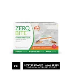 Zerobite Hamam Böceği Yemi 2 İstasyon