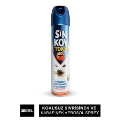 Sinkov Toks Kokusuz Sivrisinek ve Karasinek Aerosol Sprey 300 ml