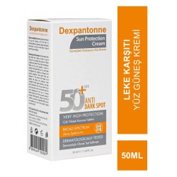 Dexpantonne Sun Leke Karşıtı Yüz Güneş Kremi Spf50+ 50ml