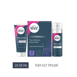 Veet Tüy Dökücü Krem Seti ( Krem ve Köpük ) 2x50 ml