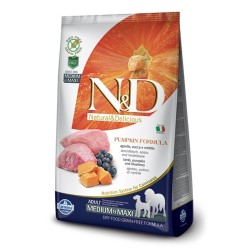 N&D Pumpkın & Kuzu & Yaban Mersini Adult Med&Maxı 12 Kg