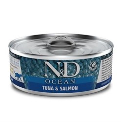 N&D Ocean Kedi Konserve Ton Balığı & Somon 85 gr
