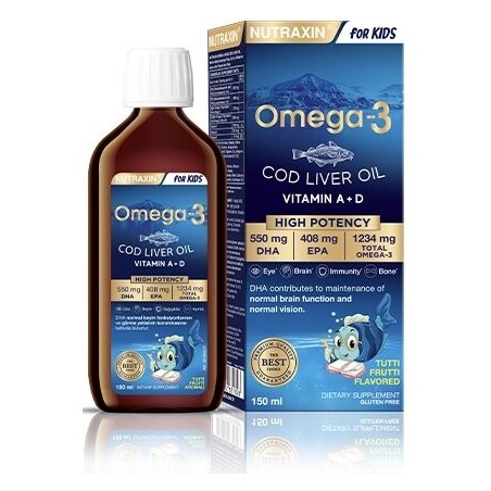 Nutraxin Omega-3 Kids Şurup 150 ml