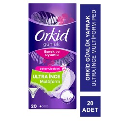 Orkid Günlük Yaprak Ultra İnce Multiform Ped 20 Adet