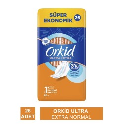 Orkid Ultra Extra Normal ( Boy 1 ) Hijyenik Ped 26 Adet