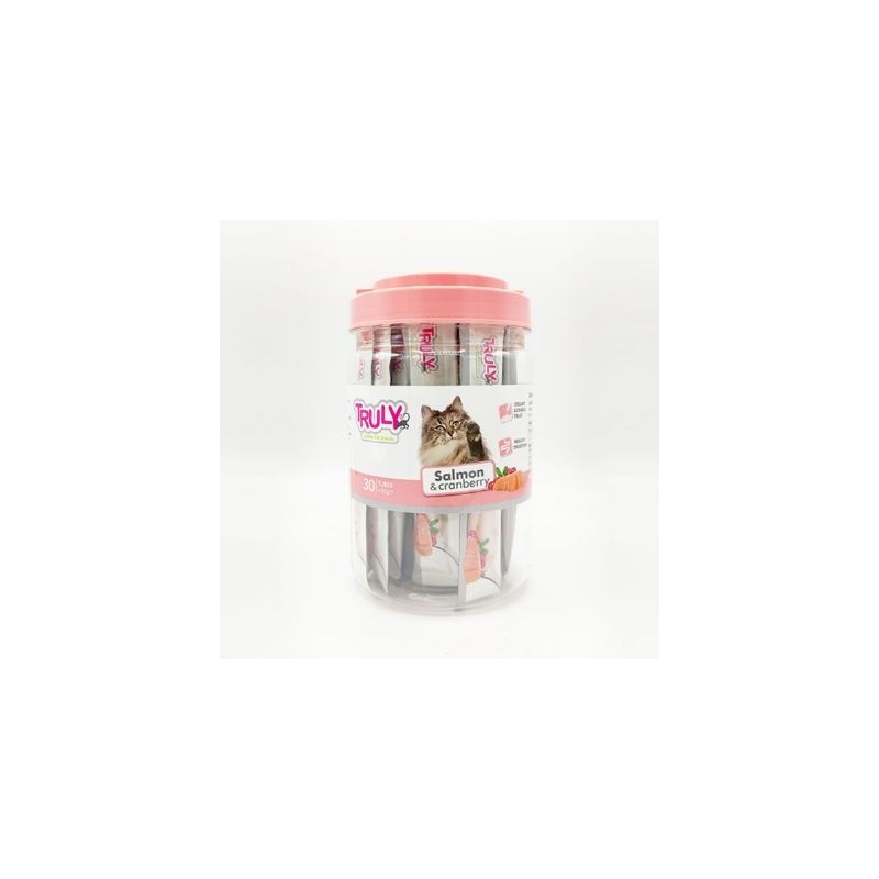 Truly Sıvı Kedi Ödülü Somon - Kızılcık 30x14 Gr