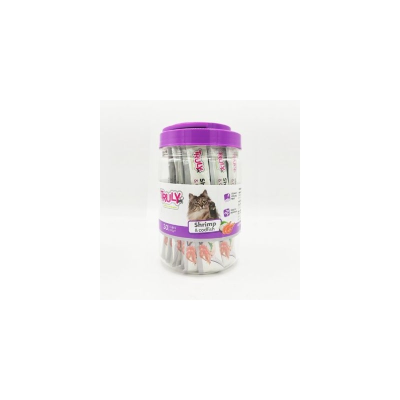 Truly Sıvı Kedi Ödülü Karides - Morina 30x14 Gr