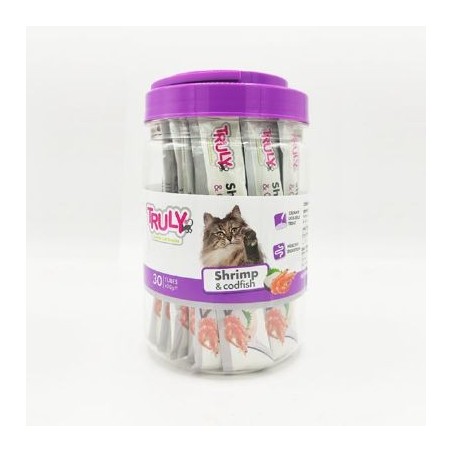 Truly Sıvı Kedi Ödülü Karides - Morina 30x14 Gr