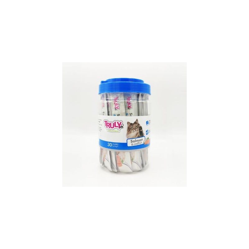 Truly Sıvı Kedi Ödülü Somon - Morina 30x14 Gr
