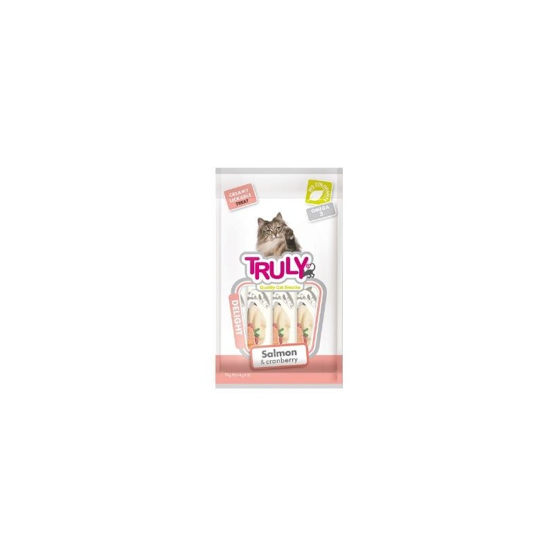 Truly Sıvı Kedi Ödülü Somon - Kızılcık 5x14 Gr