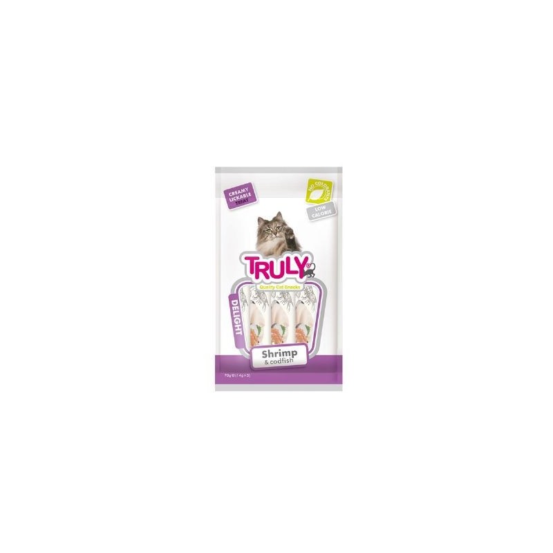 Truly Sıvı Kedi Ödülü Karides - Morina 5x14 Gr