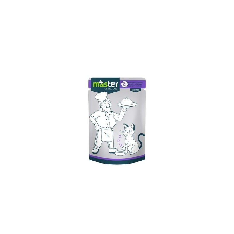 Master Tavşan Etli Pouch Kedi Maması 80 Gr.