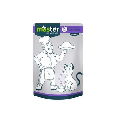 Master Tavşan Etli Pouch Kedi Maması 80 Gr.