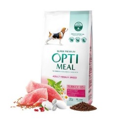 Optimeal Hindili Orta Irk Yetişkin Köpek Maması 1,5Kg