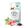 Optimeal Hindili-Yulaflı Kısır Kedi Maması 1,5Kg