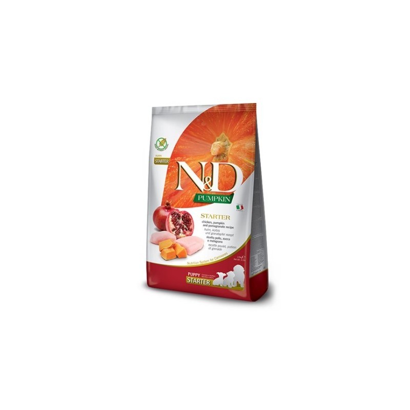 N&D Pumpkın Tavuk&Nar Starter Puppy Tüm Irklar 2,5 Kg