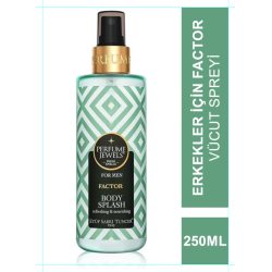 Eyüp Sabri Tuncer Perfume Jewels Factor Erkek Vücut Spreyi  250 ml