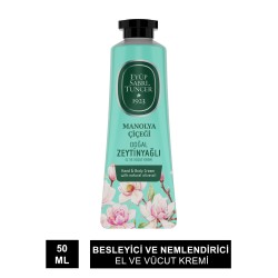 Eyüp Sabri Tuncer Manolya Çiçeği Doğal Zeytinyağlı El ve Vücut Kremi 50 ml