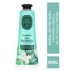 Eyüp Sabri Tuncer Yasemin Doğal Zeytinyağlı El ve Vücut Kremi 50 ml